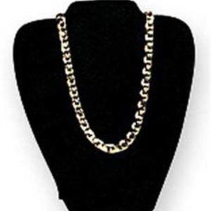 Black Velvet Necklace Jewelry Display Easel